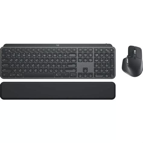 920-011614- Logitech MX Keys S Perfomance Combo:  MX Master 3S; MX Keys S & MX Palm Rest- GRAPHITE